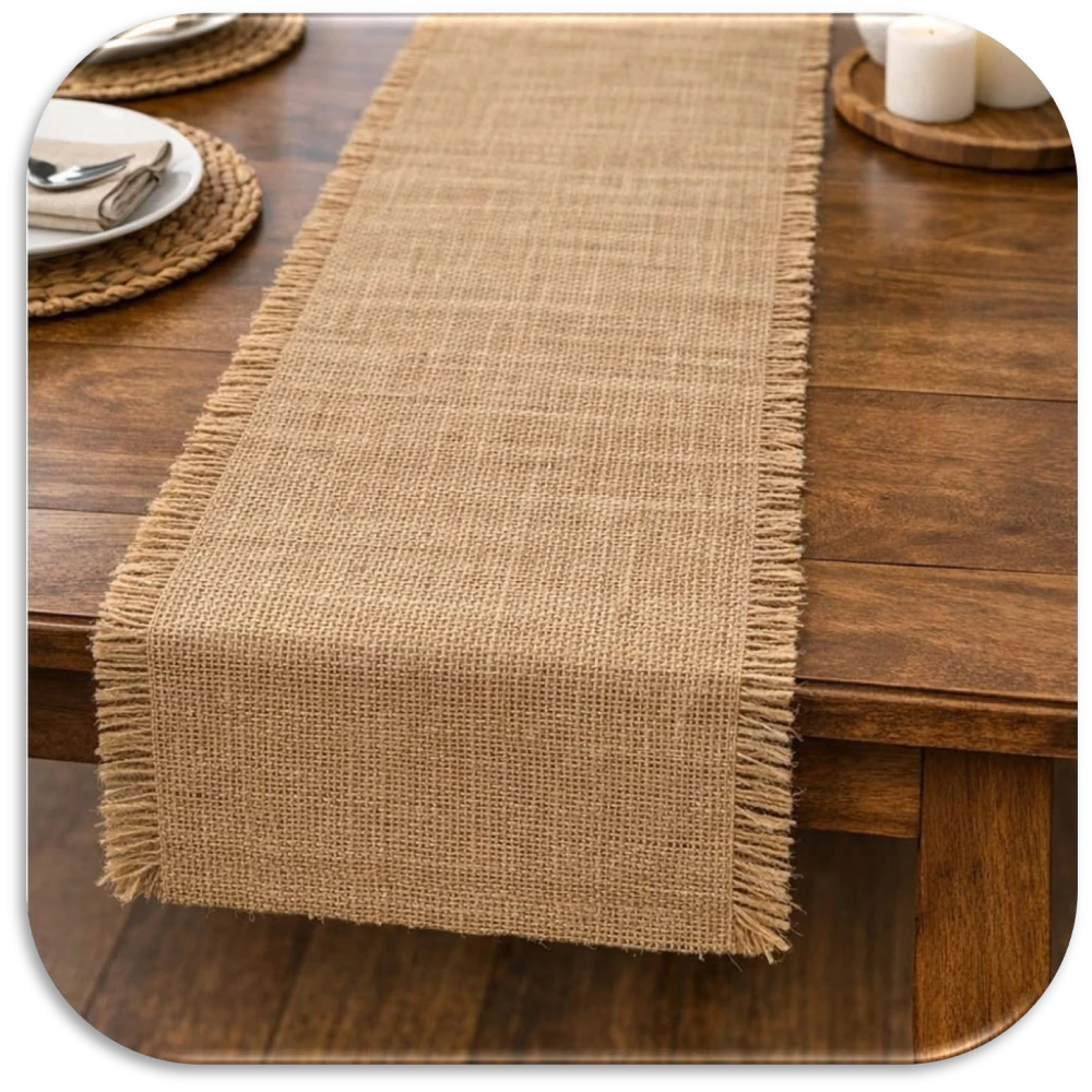 JUTE  TABLE RUNNAR