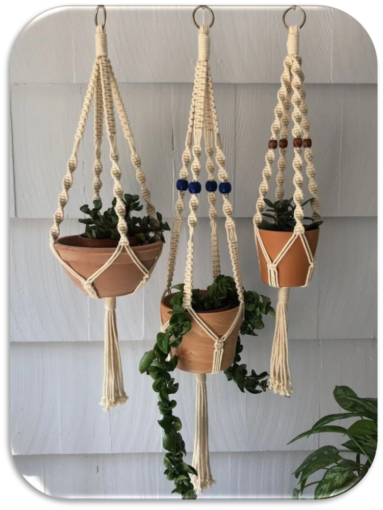 MACRAME  PLANT HANGER