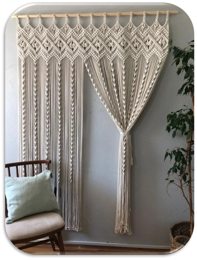 MACRAME CURTAIN